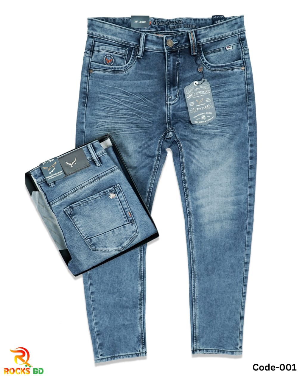 Luxury Vintage Denim Pant
